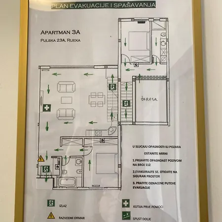 Lägenhet Ria Lungomare Rijeka